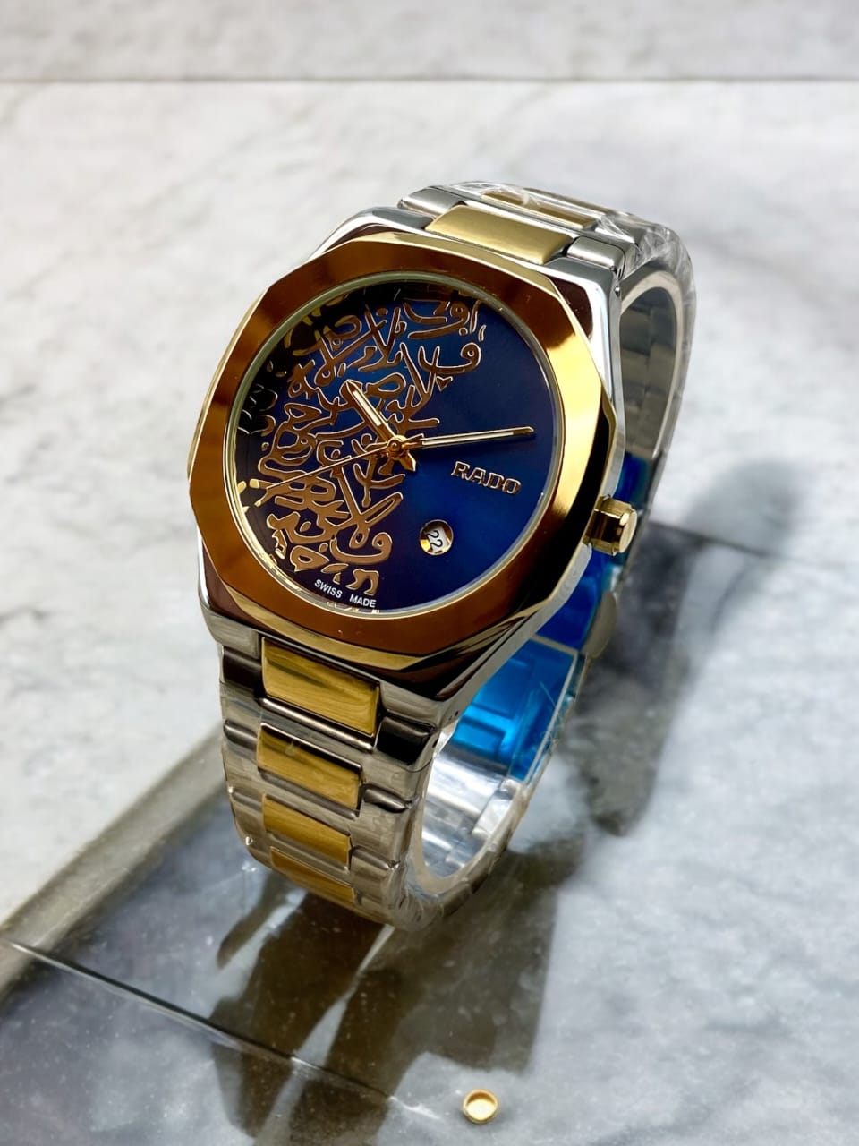 RD calligraphy Edition | Two Tone Blue