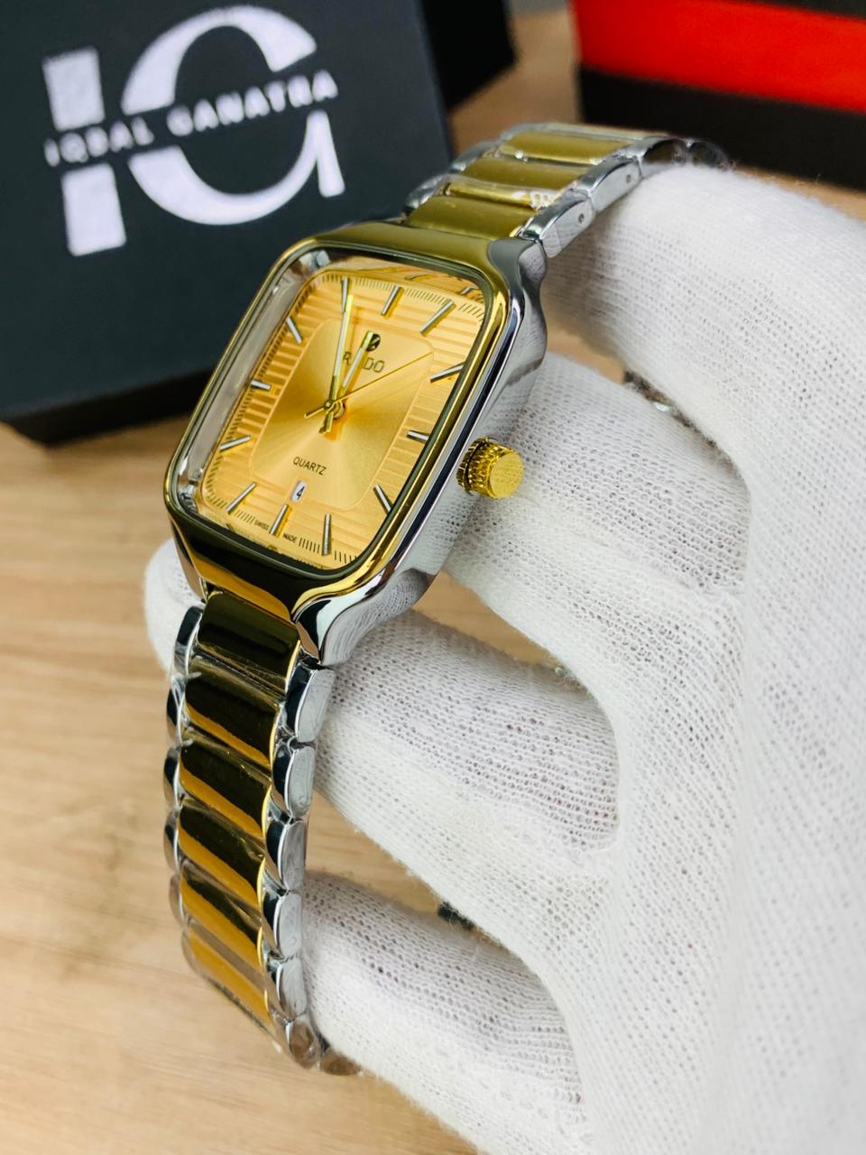 RD SQ Model | Two Tone Gold