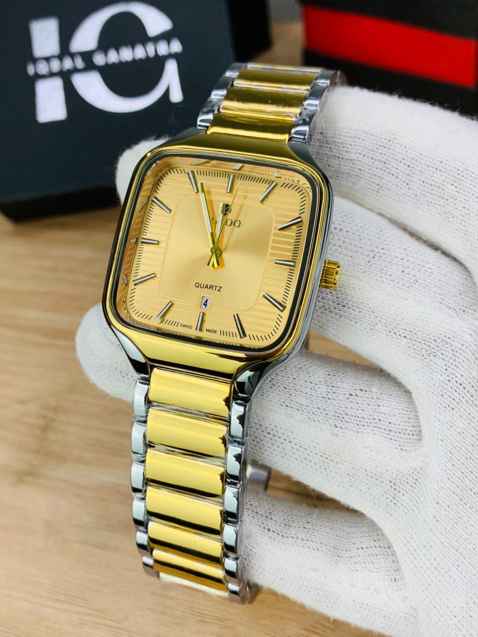 RD SQ Model | Two Tone Gold