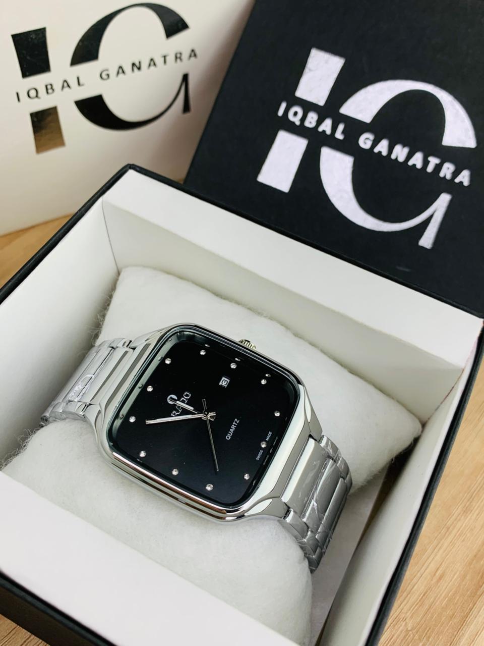 RD TV Stone | Silver Black (Shiny)