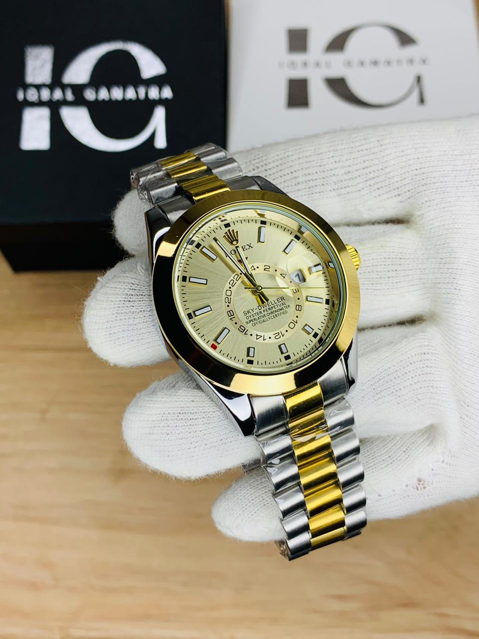 Skydweller Two tone Gold