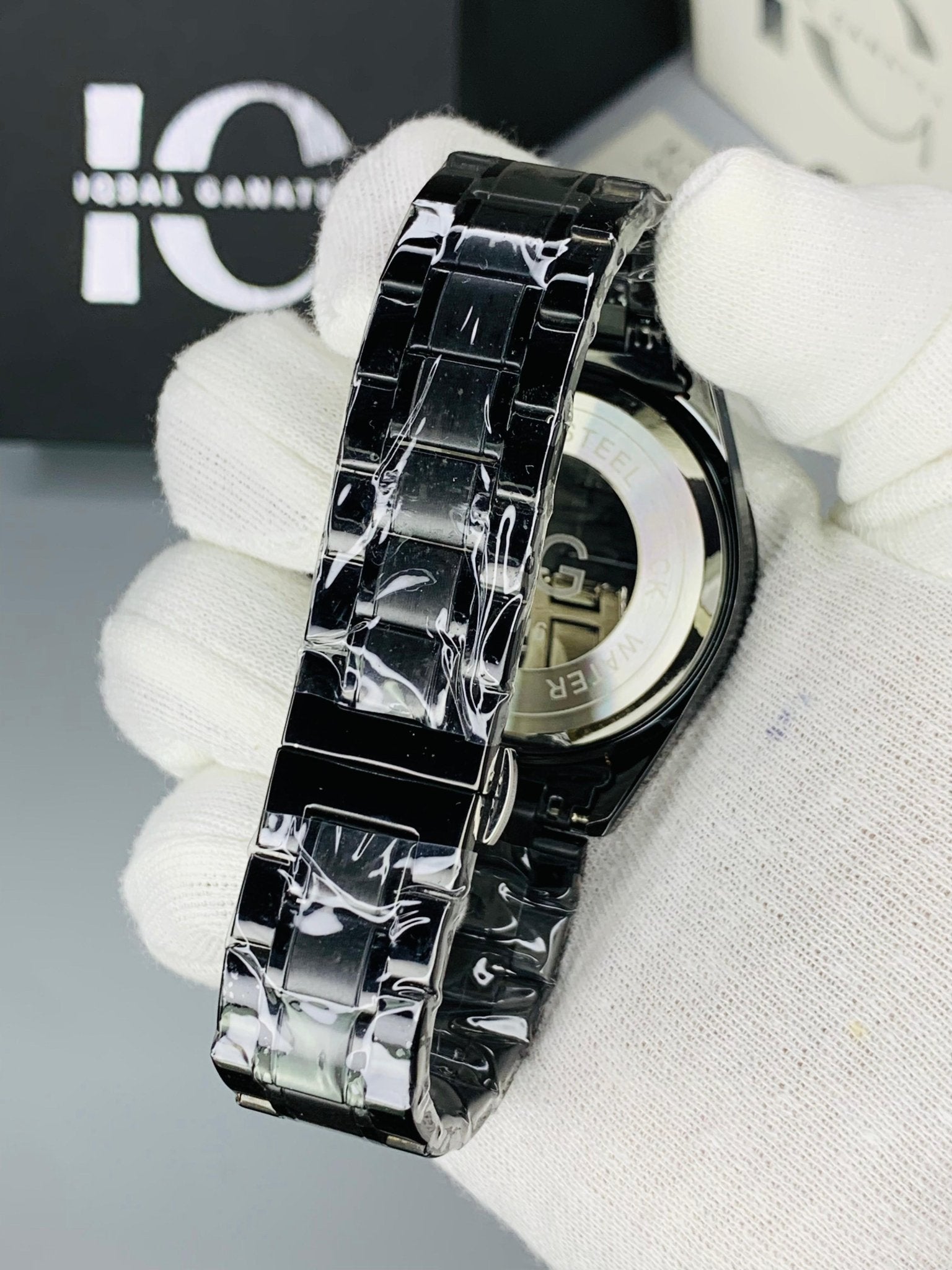 Tag Chain (Black Silver)