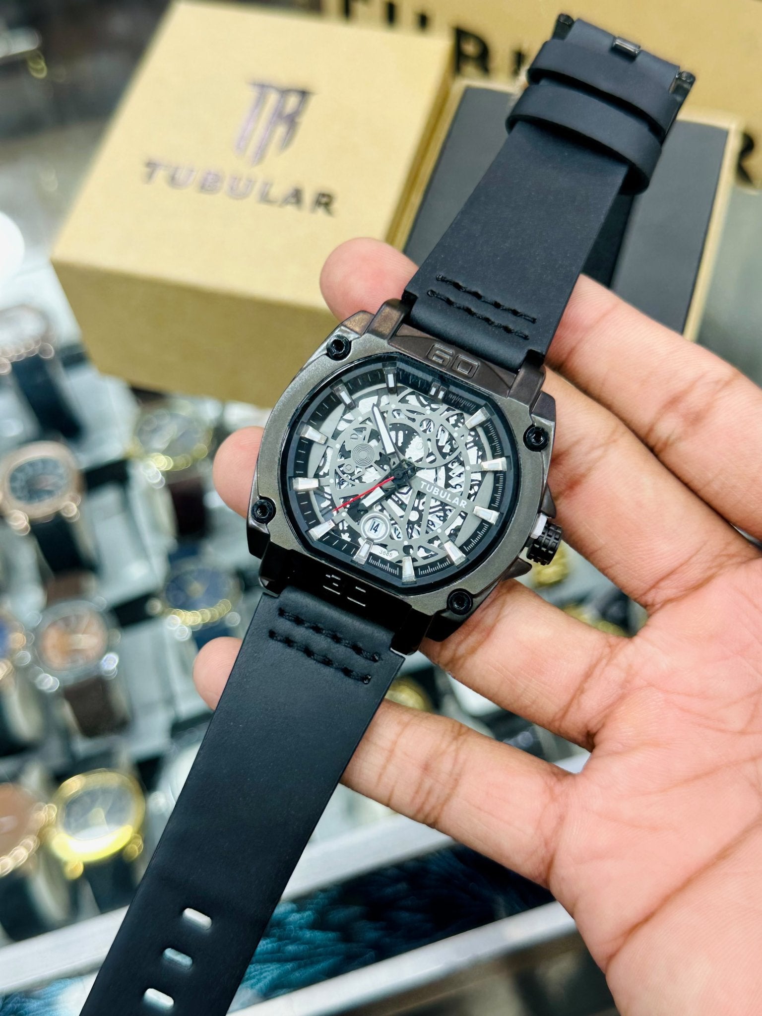 Tubular Original | Skeleton Model | Black