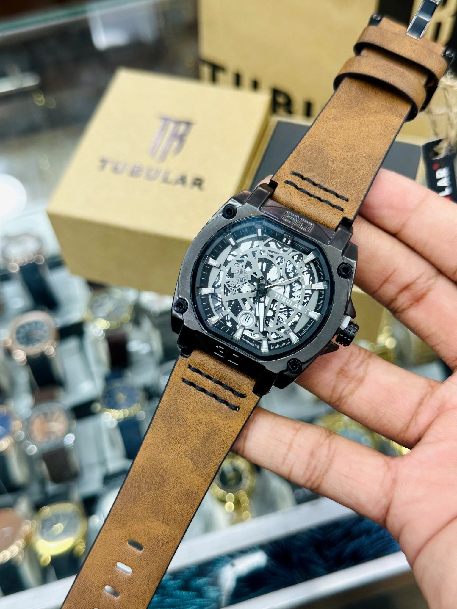 Tubular Original | Skeleton Model | Brown