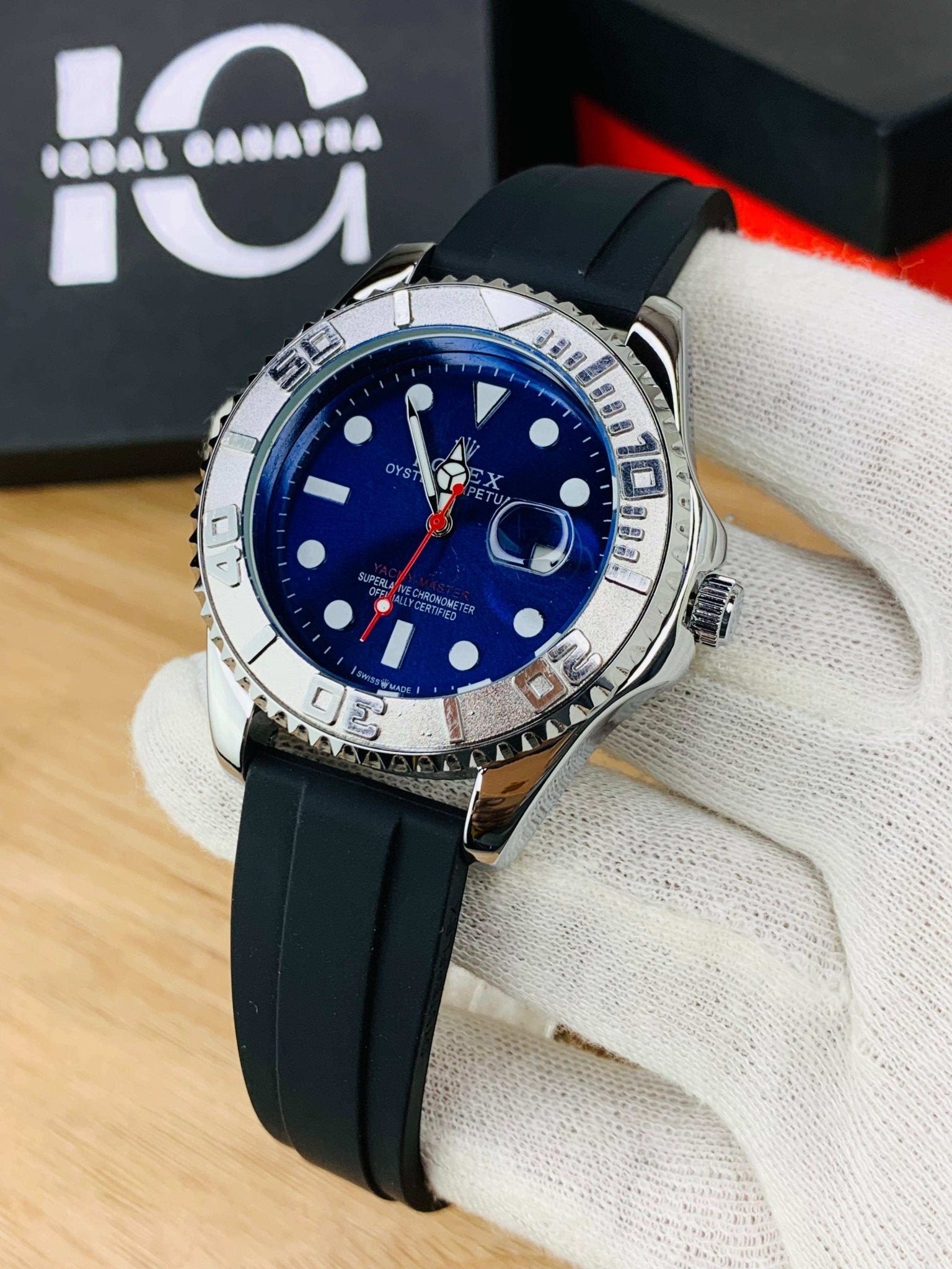 Yacht Master | Silver Blue